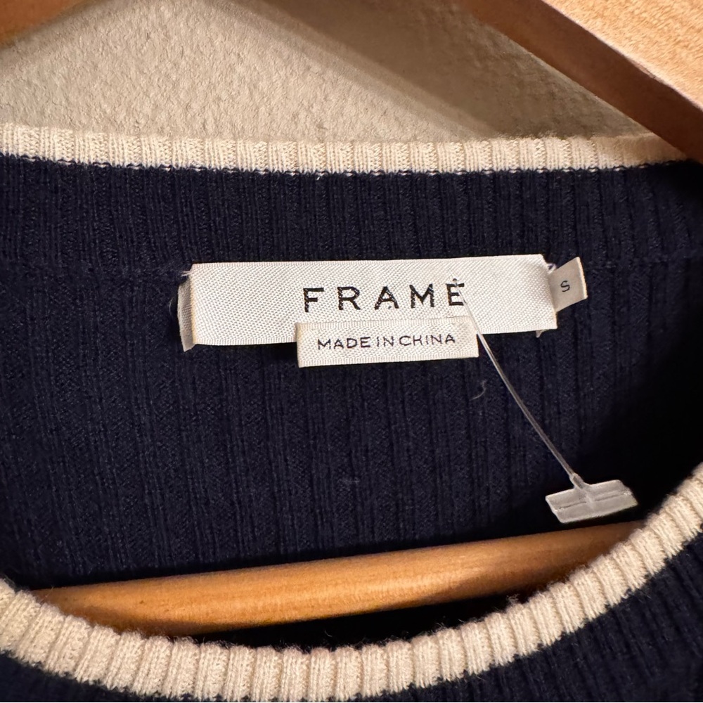 FRAME Double‎ Ruffle Cuff Sweater - Picture 5 of 6